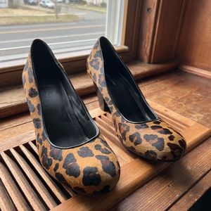 BCBG Cheetah Print pumps